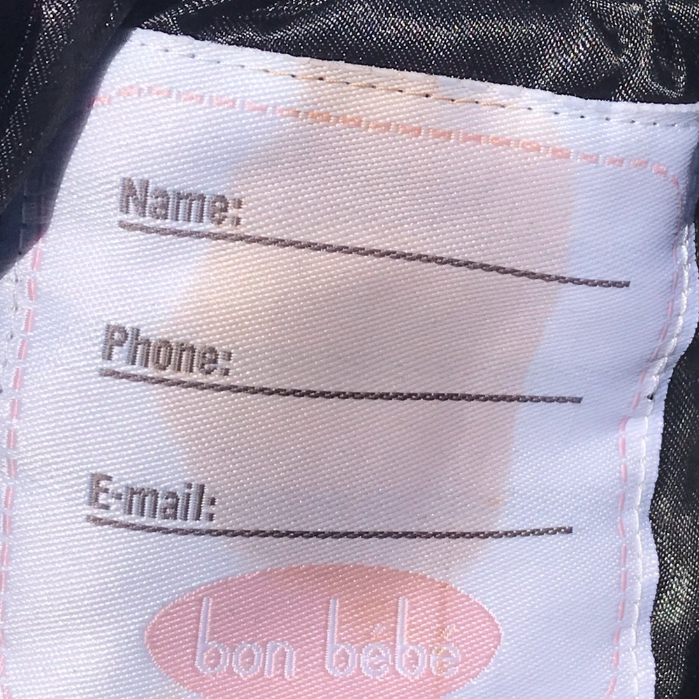 BON BEBE Black Faux Fur Winter Coat - Picture 4 of 5